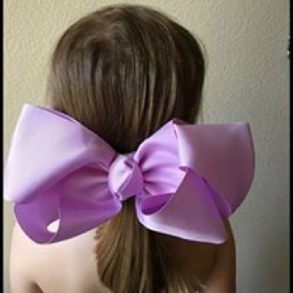 Girls 8 inch bow